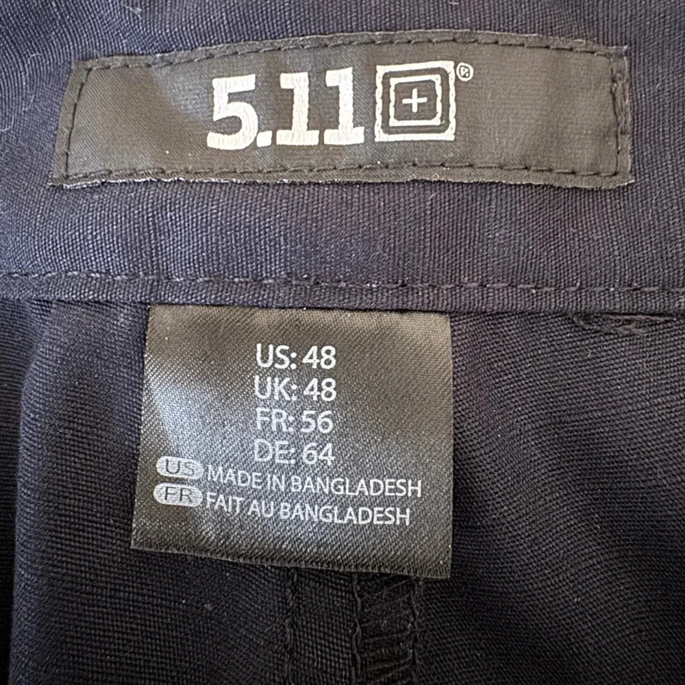 5.11 Tactical Taclite Pro Pants Mens 48 Unhemmed Dark Navy Cargo 74273L NEW